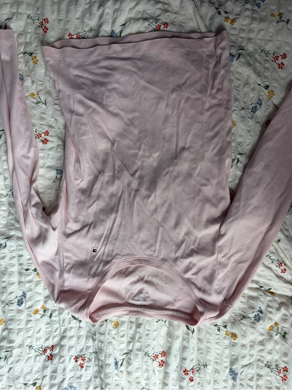 Tommy Hilfiger Light Pink Long Sleeve Tee